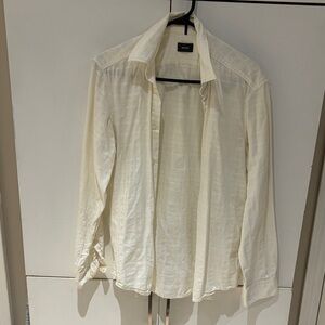 Mexx Men's Off-White Casual Button Down Shirt